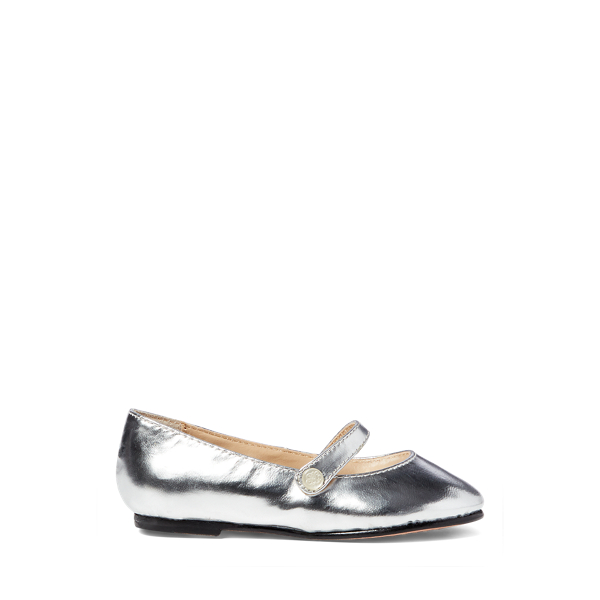 Polo Ralph Lauren Alyssa Metallic Leather Mary Jane
