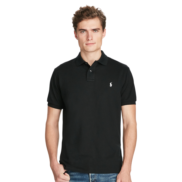 Custom Fit Mesh Polo Shirt