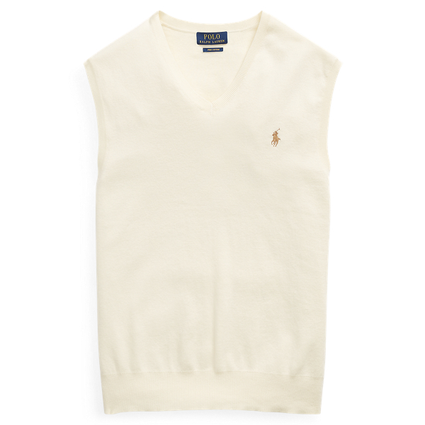 Cotton V-Neck Sweater Vest Polo Ralph Lauren 1