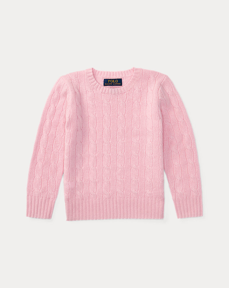 The Iconic Cable-Knit Cashmere Sweater Boys 2-7/Girls 2-6x 1