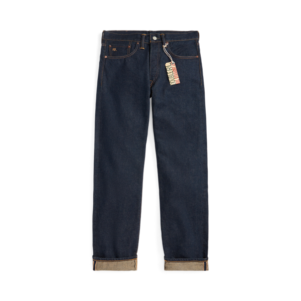 Straight Fit Once-Washed Selvedge Jean