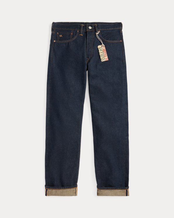 Straight Fit Once-Washed Selvedge Jean