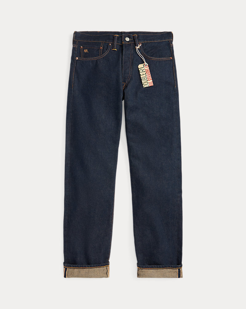 Straight Fit Once-Washed Selvedge Jean RRL 1