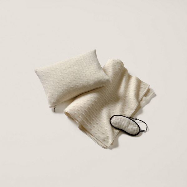 Set regalo in cashmere a trecce