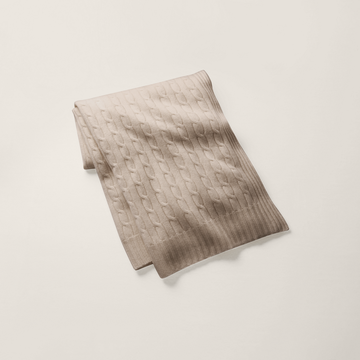 Ralph Lauren Home Cable Cashmere Throw Blanket | Ralph Lauren