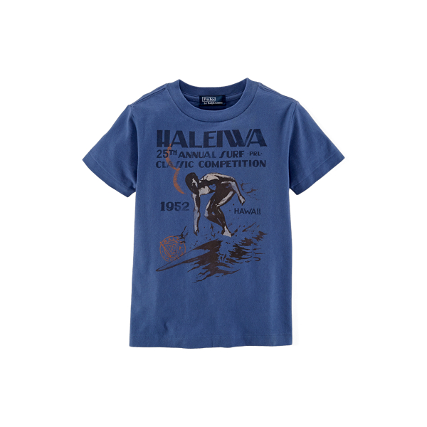 Surfer-Graphic Cotton Tee BOYS 1.5-6 YEARS 1