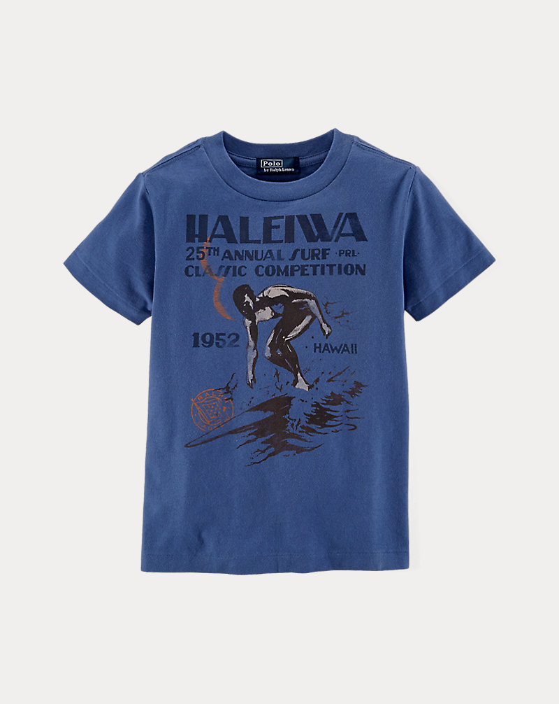 Surfer-Graphic Cotton Tee BOYS 1.5-6 YEARS 1