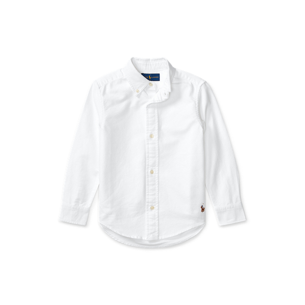 Cotton Oxford Uniform Shirt Boys 2-7 1