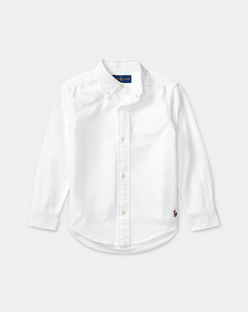 Cotton Oxford Uniform Shirt Boys 2-7 1