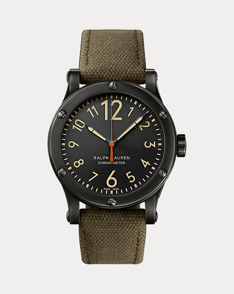 45 MM Chronometer Steel Watch The Safari Collection 1
