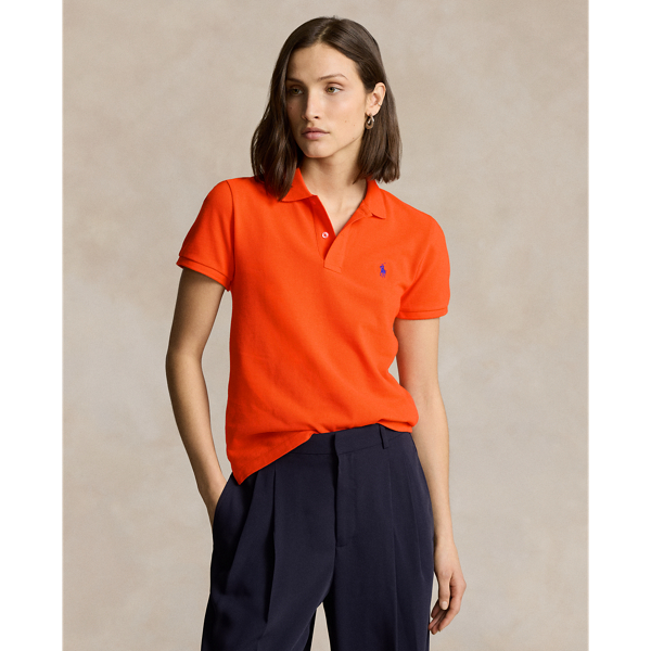 Classic Fit Mesh Polo Shirt