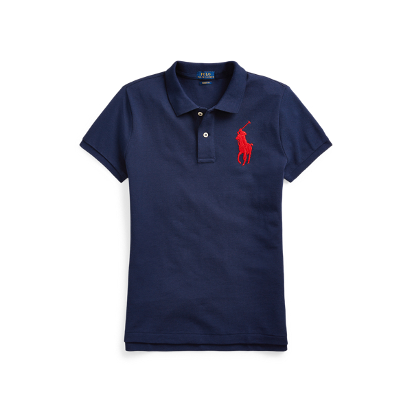 Skinny Fit Big Pony Polo Shirt