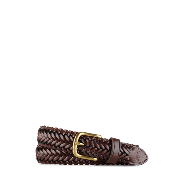 Braided Leather Belt Boys 1