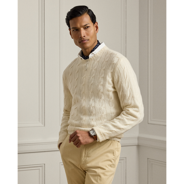 Cable-Knit Cashmere Jumper