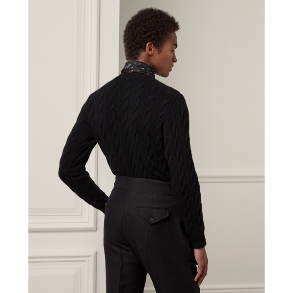 Purple Label Cable-Knit Cashmere Jumper 5