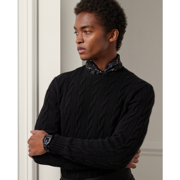 Purple Label Cable-Knit Cashmere Jumper 6