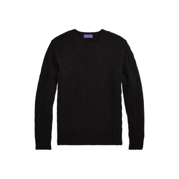 Purple Label Cable-Knit Cashmere Jumper 2