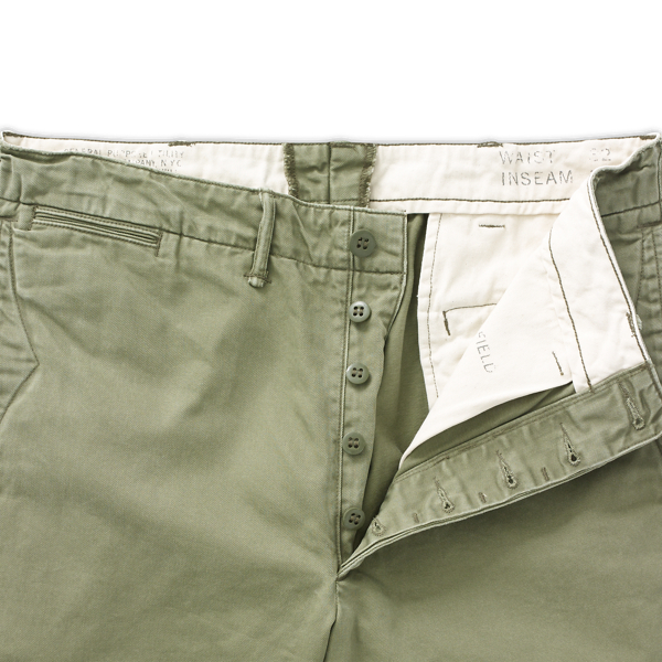 Rrl cotton cheap officer's chino