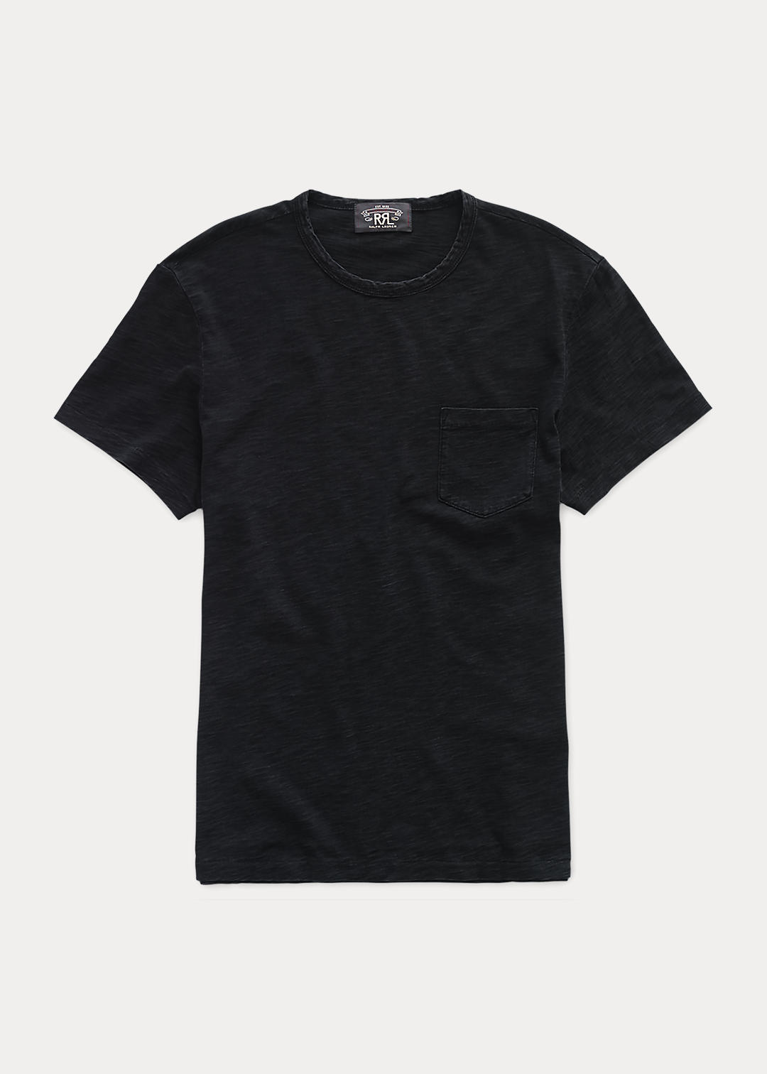 RRL Indigo Cotton Crewneck T-Shirt 1