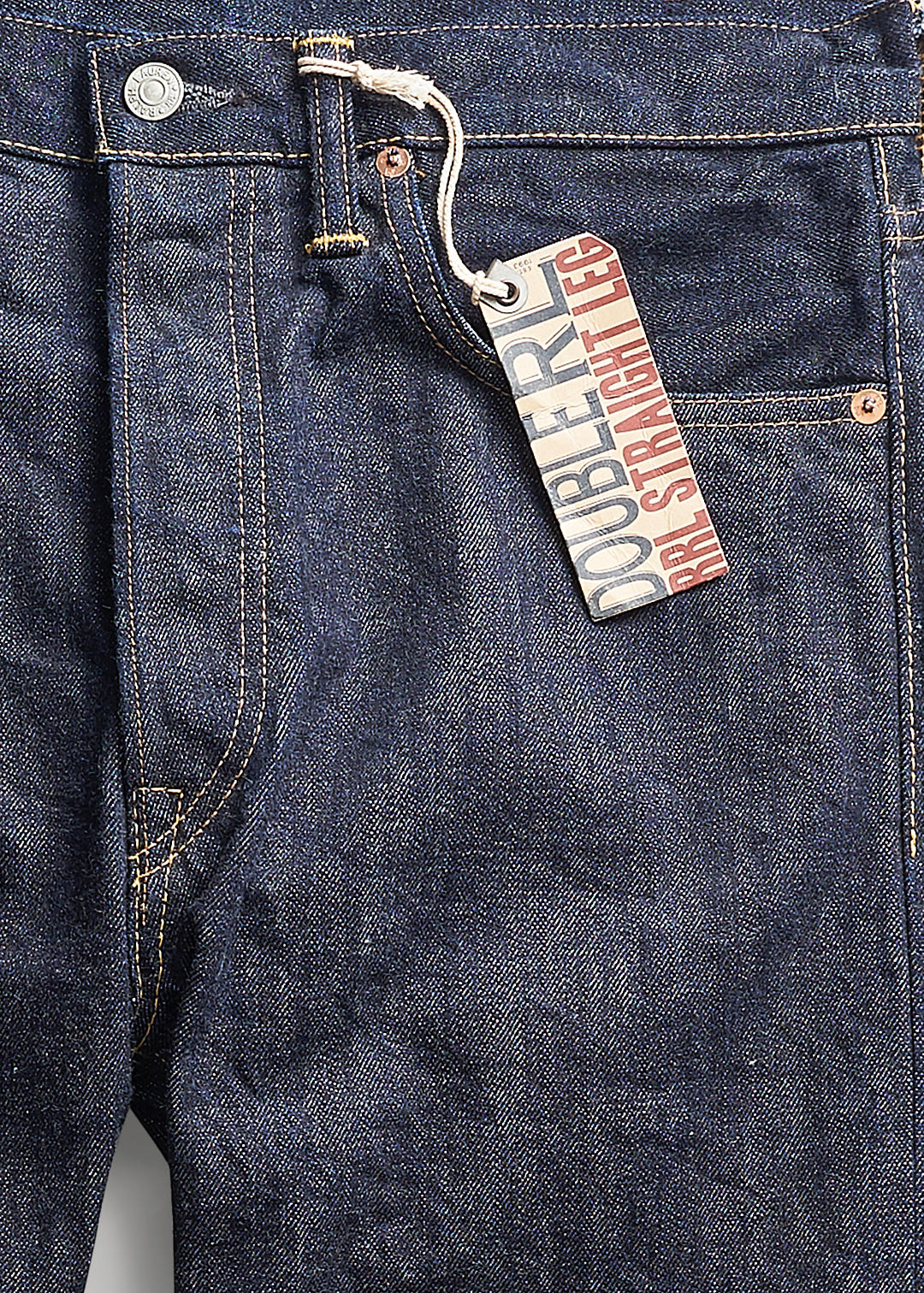 RRL Straight Fit Once-Washed Selvedge Jean 4