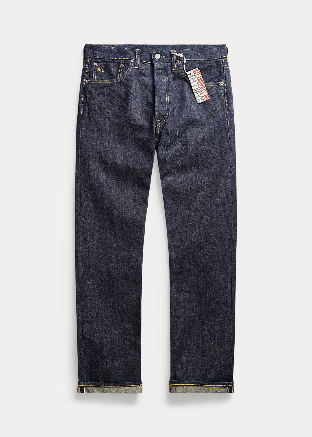 RRL Straight Fit Once-Washed Selvedge Jean 1