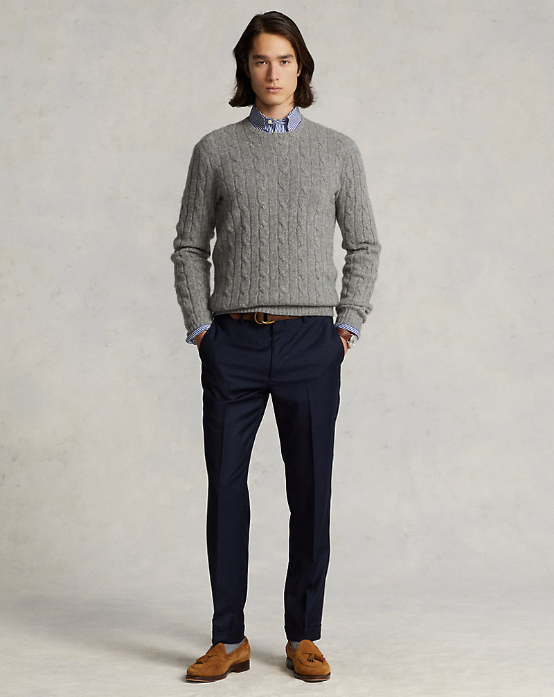 Pantaloni in twill di lana Slim-Fit Polo Ralph Lauren 1