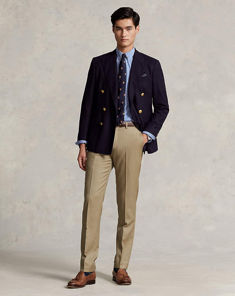 Slim Fit Wool Twill Trouser Polo Ralph Lauren 1