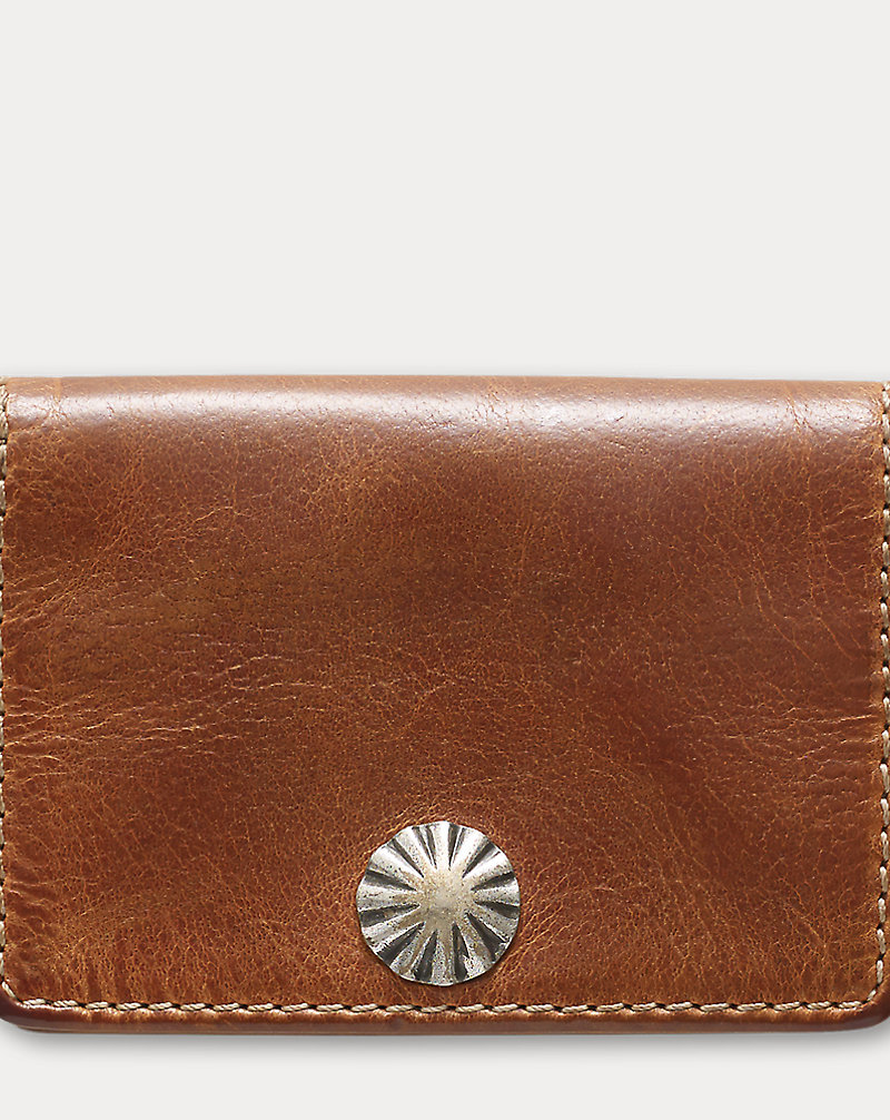 Leather Coin Wallet RRL 1
