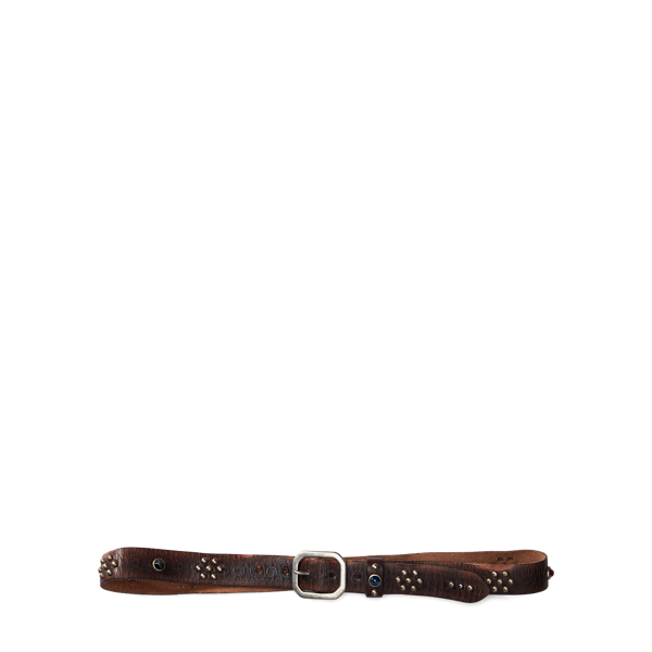 RRL Rasco Studded Leather Belt 2