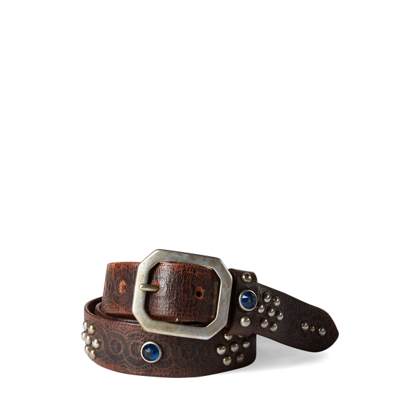 Rasco Studded Leather Belt