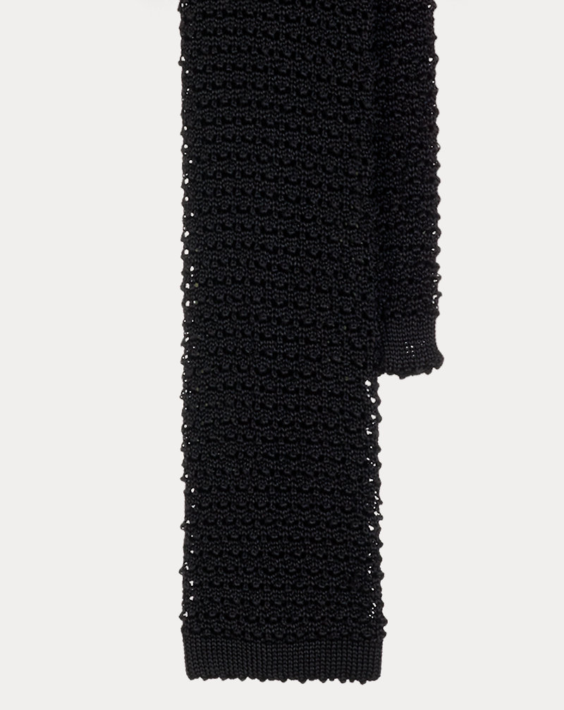 Solid Classic Silk Knit Tie Polo Ralph Lauren 1