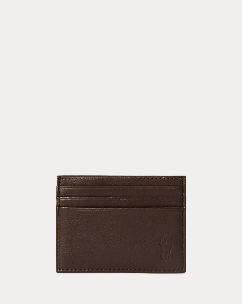 Pebble Leather Card Case Polo Ralph Lauren 1