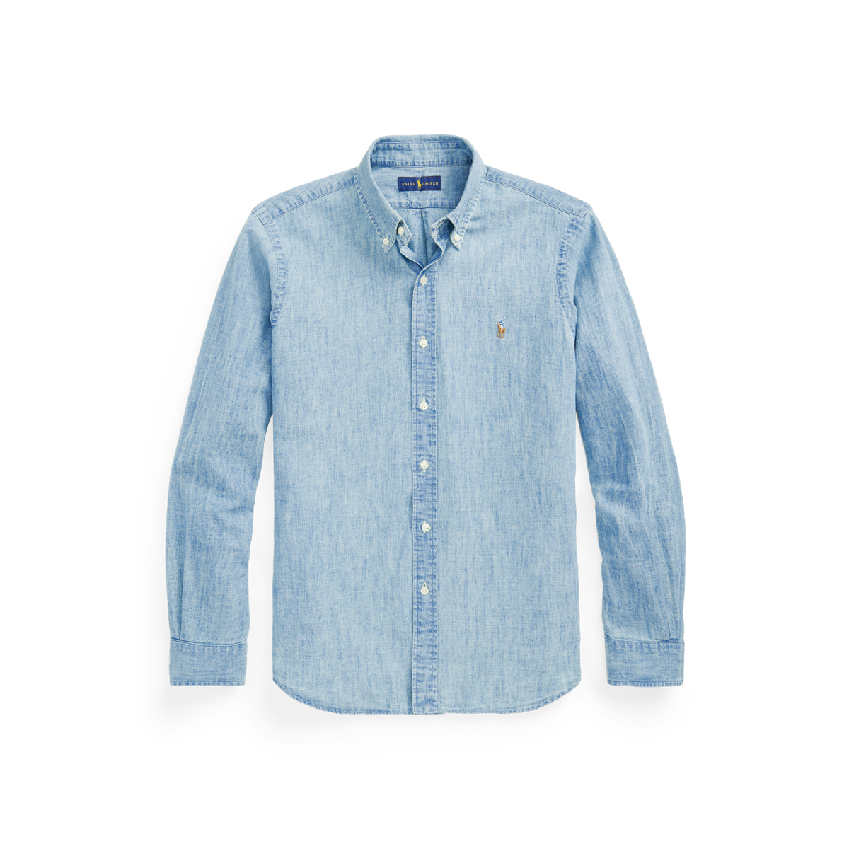 Men s Classic Fit Chambray Shirt Ralph Lauren