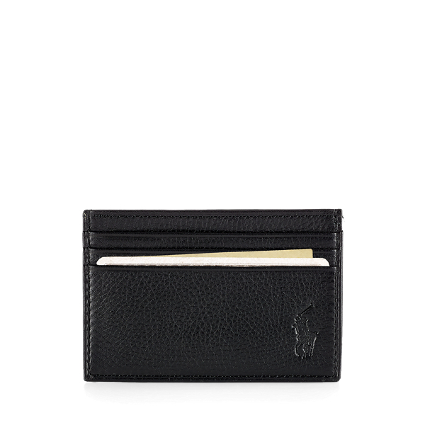 Pebble Leather Card Case