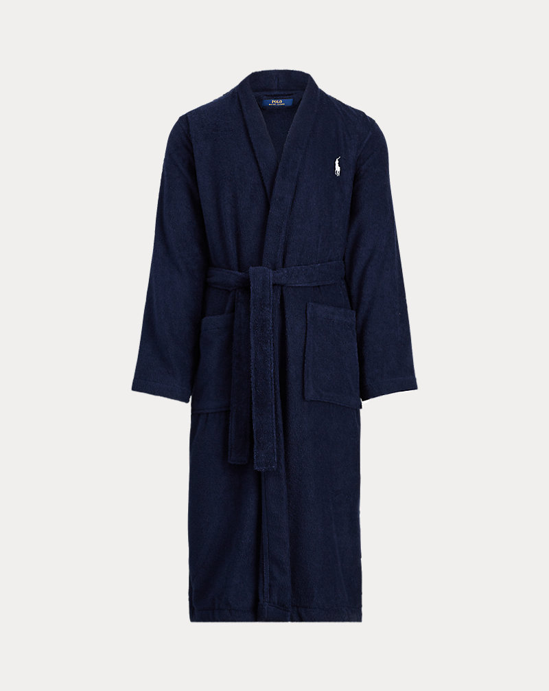 Cotton Terry Kimono Robe Polo Ralph Lauren 1