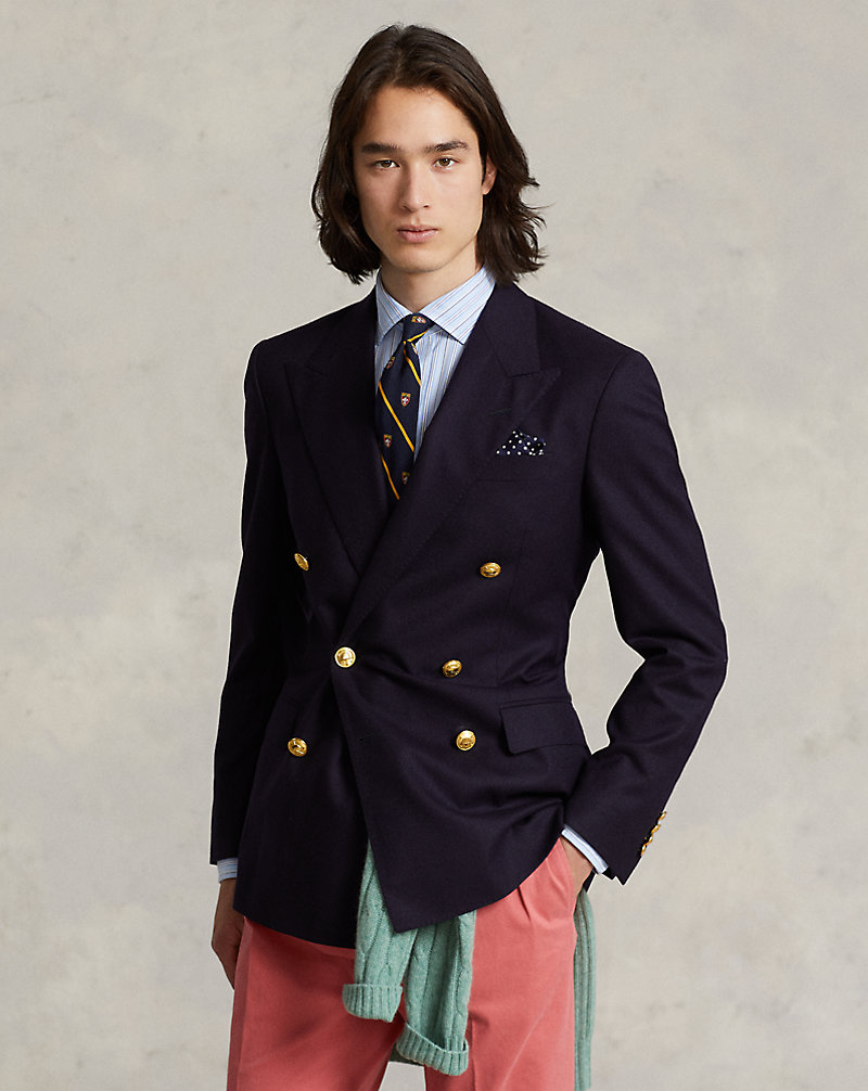 Le blazer emblématique laine chamoisée Polo Ralph Lauren 1