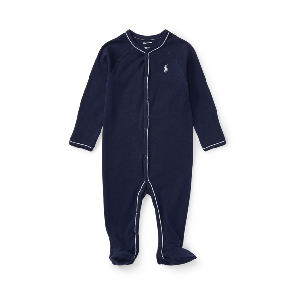 RALPH LAUREN BABY BOY NAVY ALL IN ONE