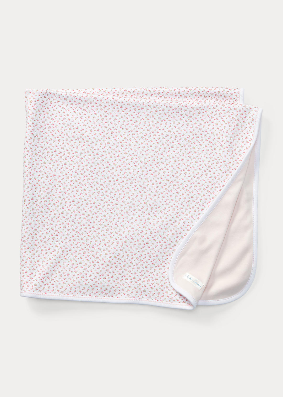 Baby Girl Floral-Print Cotton Blanket 1