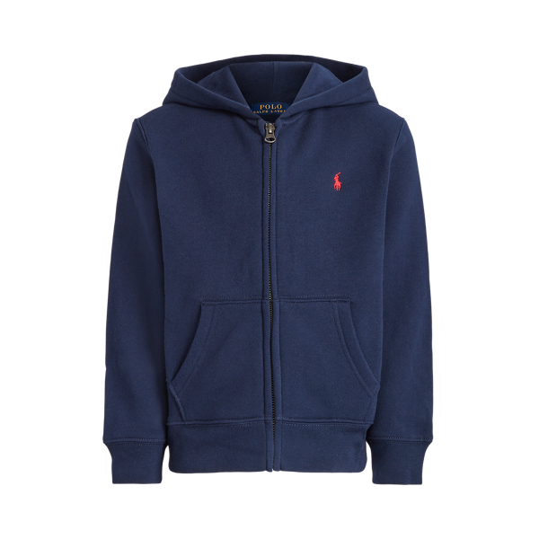 Cotton-Blend-Fleece Hoodie