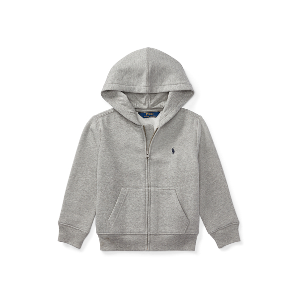 Fleece hoodie van katoenmix