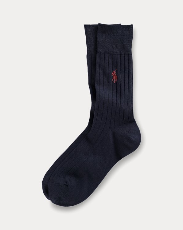 Rib-knit Trouser Socks