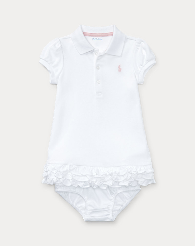 Ruffled Polo Dress & Bloomer Baby Girl 1