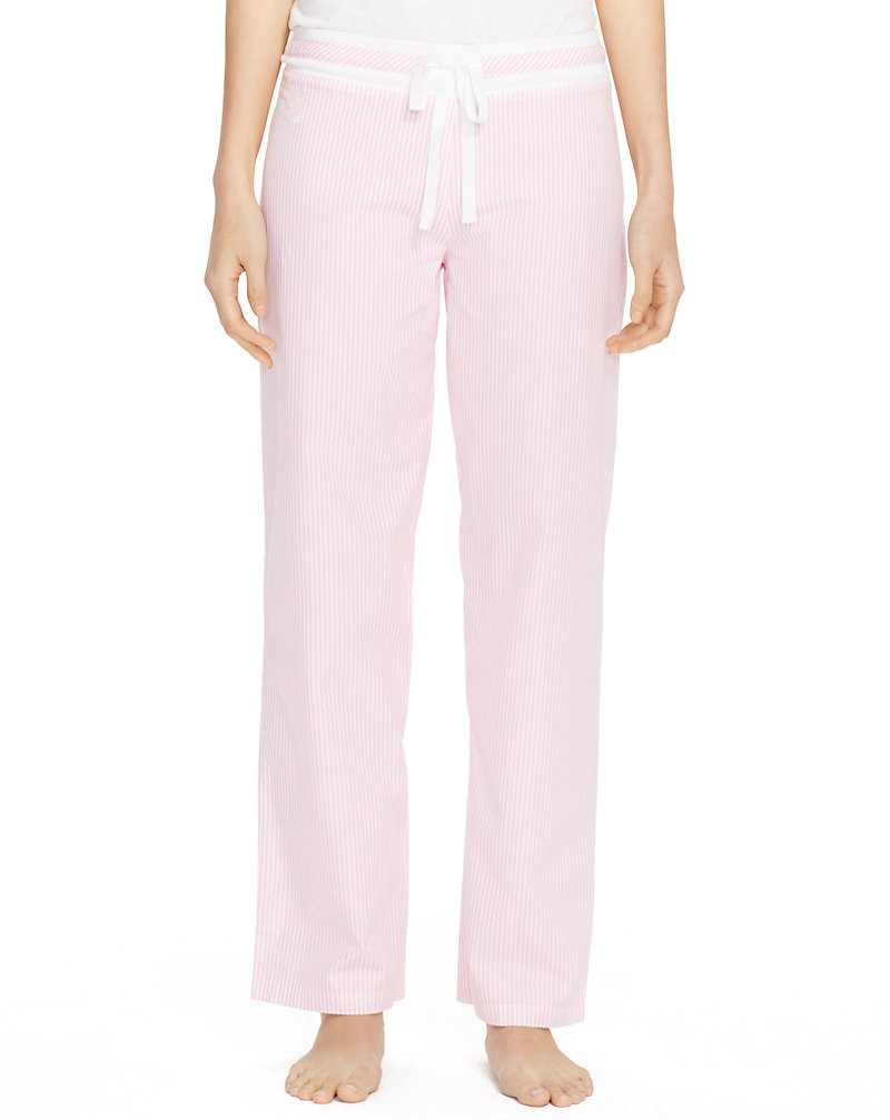 Striped Cotton Pajama Pant Lauren 1