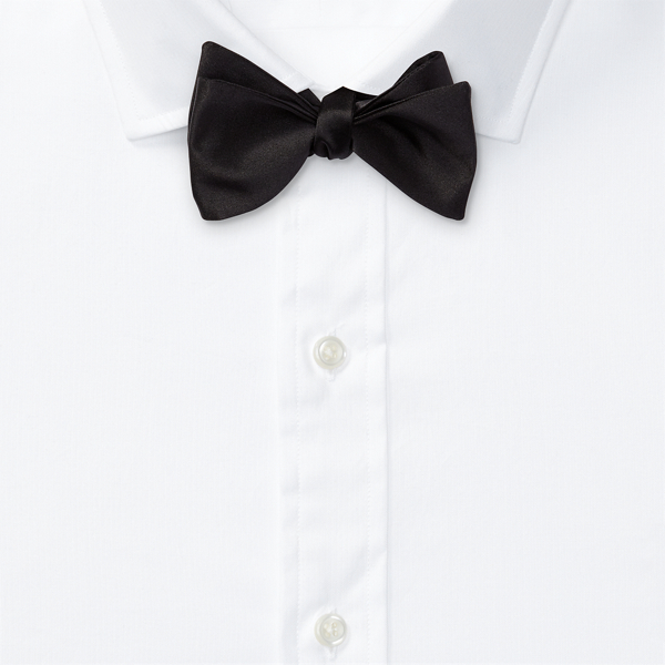 Purple Label Silk Satin Bow Tie 2