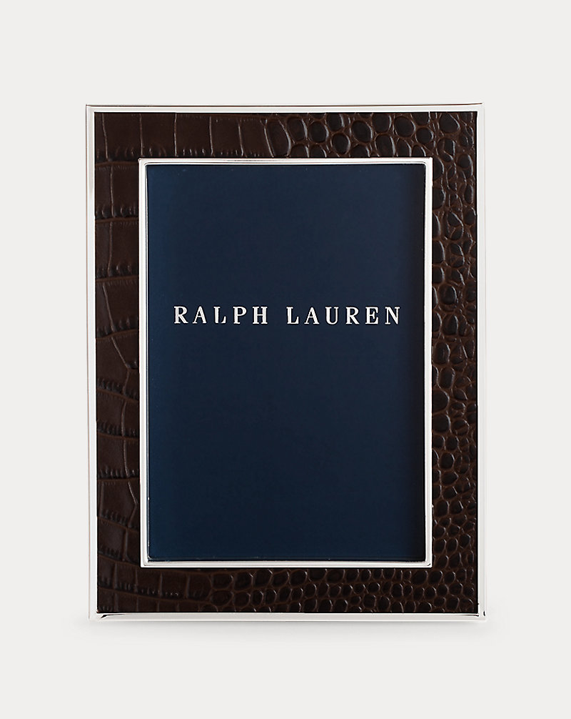 Chapman Embossed Leather Frame Ralph Lauren Home 1