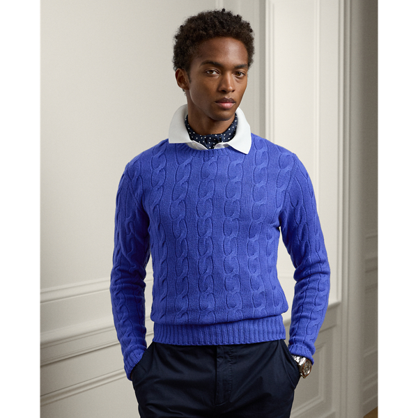 Cable Knit Cashmere Jumper