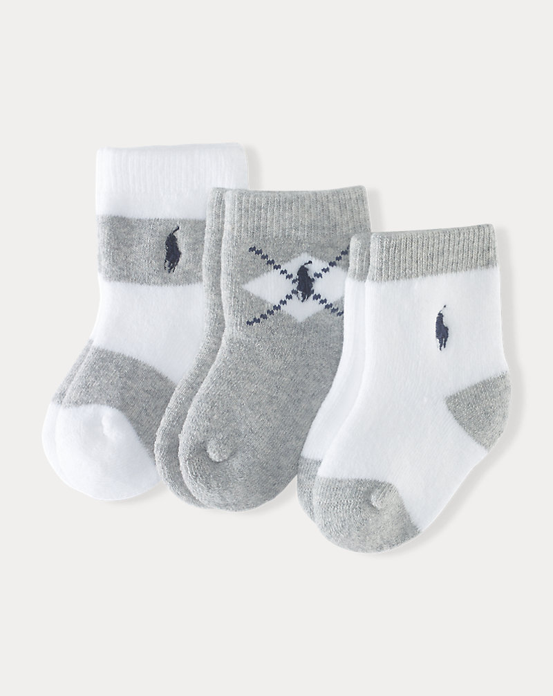 Cotton Ankle Sock 3-Pack Baby Boy 1