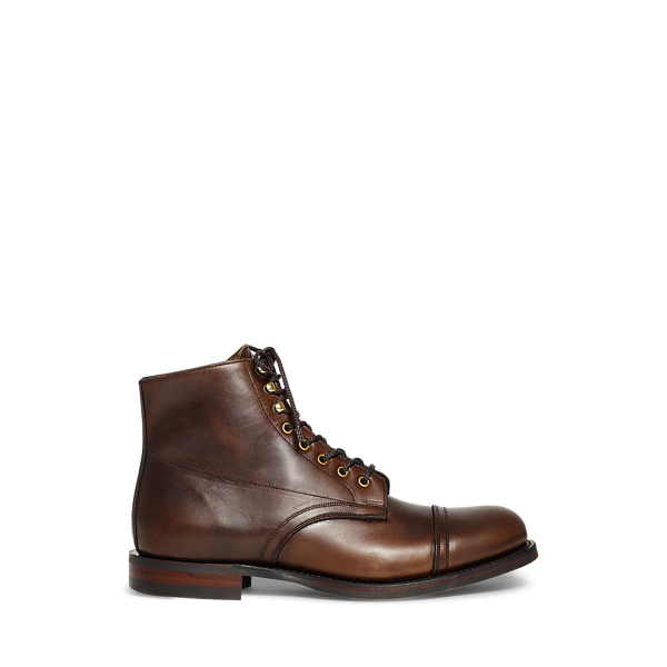 Halfhoge leren herenschoenen online