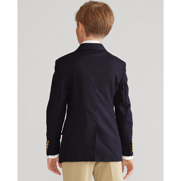 Boys 8-18 Wool Brass-Button Sport Coat 6