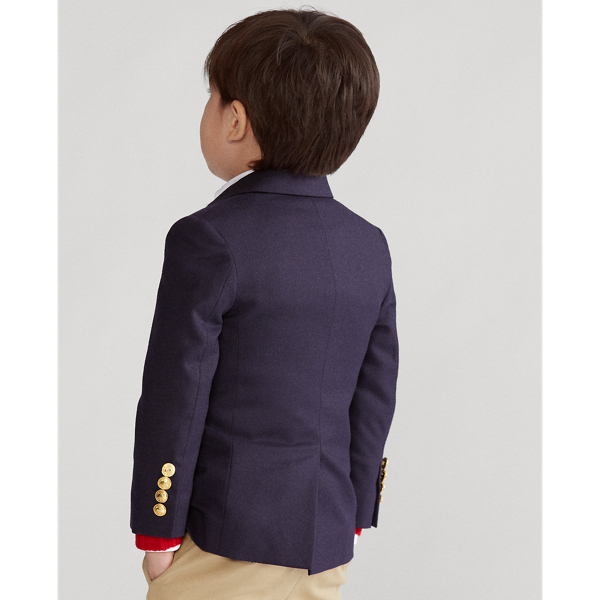 Boys 2-7 Wool Brass-Button Sport Coat 5